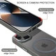 Чохол Wave Premium Matte Insane Guard case with MagSafe (TPU+PC) для Apple iPhone 13 14 6.1" Gray - изображение 7