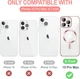 Чохол Wave Premium Metal Shining case with MagSafe (TPU) для Apple iPhone 15 Pro Max 6.7” Pink - изображение 7