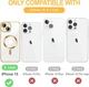 Чохол Wave Premium Metal Shining case with MagSafe (TPU) для Apple iPhone 15 6.1” Gold - изображение 7
