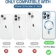 Чохол Wave Premium Metal Shining case with MagSafe (TPU) для Apple iPhone 15 Pro Max 6.7” Light Blue - изображение 7