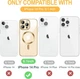Чохол Wave Premium Metal Shining case with MagSafe (TPU) для Apple iPhone 14 Pro 6.1” Gold - изображение 7