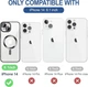 Чохол Wave Premium Metal Shining case with MagSafe (TPU) для Apple iPhone 13 14 6.1” Black - изображение 7