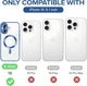Чохол Wave Premium Metal Shining case with MagSafe (TPU) для Apple iPhone 16 6.1” Midnight Blue - изображение 7