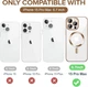 Чохол Wave Premium Metal Shining case with MagSafe (TPU) для Apple iPhone 15 Pro Max 6.7” Desert Titanium - изображение 7