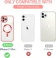 Чохол Wave Premium Metal Shining case with MagSafe (TPU) для Apple iPhone 11 Pro 5.8” Red - изображение 7