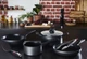 Набор посуды Tefal Opti'Space 6 предметов + Сковорода Hard Titanium On 24 см (G720S674) - изображение 14