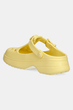 Женские сабо Crocs Classic Mary Jane Clog 36 Желтый 210581 - изображение 6