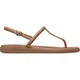 В'єтнамки жіночі Crocs Miami Thong Flip 41 Коричневий 209793 - зображення 5