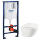 Комплект Grohe Set Унитаз ELLIPSE-0301-R+ Инсталляция Grohe Rapid SL 38772001 (38772001ELLIPS0301R) - изображение 1