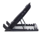 Охлаждающая подставка для ноутбука Gembird NBS-1F17T-01 Black 17" - изображение 4