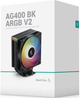 Chłodzenie Deepcool AG400 ARGB V2 Black (R-AG400-BKAMMN-GJD) - obraz 10