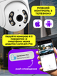 Уличная поворотная ip wifi камера видеонаблюдения 4K для улицы дома двора магазина Andowl G636X1 цветная ночная съемка видео наблюдение с двусторонней аудио связью датчиком движения ip66 водонепроницаемая онлайн трансляция и управление wi fi на телефон - изображение 2