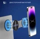 Магнитный держатель для смартфона 2в1 – для ноутбука и автомобиля, цвет черный. - изображение 6