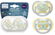 Пустушка ортодонтична Philips AVENT Ultra Air Nighttime 18м+ 2 шт SCF376/01 (8710103982708) - зображення 8