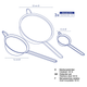 Zestaw sitek Kela Profi metalowych (11074) 3 szt (4025457110740) - obraz 3