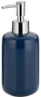 Dozownik do mydła Kela Isabella ceramiczny indygo (20510) 400 ml (4025457205101) - obraz 1
