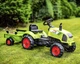 Дитячий трактор на педалях Falk 2041C Claas з причепом педальний дитячий трактор від 2 років трактор для дитини - изображение 1