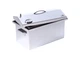 Коптильня Smoke House L DeLuxe 520х300х320 мм до 6 кг для гарячого копчення з термометром та підставкою нержавіюча сталь - зображення 6