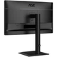 Монітор AOC 24E4U 23.8'' IPS 120Гц HDMI DP USB-hub HAS Pivot колонки Black (24E4U) - зображення 7