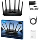 Маршрутизатор роутер Cudy WR11000 BE11000 2.5G Tri-Band Wi-Fi 7 Mesh Router 2.4 ГГц/5 ГГц/6 ГГц Black (WR11000) - изображение 3
