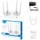 Маршрутизатор роутер Cudy WR1300S AC1200 Gigabit Wi-Fi Mesh Router with USB 2.4 ГГц/5 ГГц White (WR1300S) - зображення 3