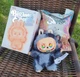 Мягкая игрушка брелок на рюкзак Labubu Pop Mart секретная редкая коллекционная игрушки сюрприз лабубу 3 серии 16 см, серая - изображение 6