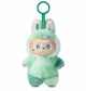 Мягкая игрушка брелок Labubu Pop Mart Big Into Energy Serenity, коллекционная игрушка Лабубу 3 серии The Monsters, 16 см, зелёная - изображение 7