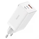 Зарядний пристрій Baseus GaN5 Pro 2C+U 65W (CCGP120202) White - зображення 2