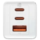 Зарядний пристрій Baseus GaN5 Pro 2C+U 65W (CCGP120202) White - зображення 4