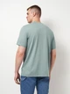 Футболка хлопковая длинная мужская Puma Essentials Graphics 68465930 L Green Moon с принтом (4069157462297) - изображение 2
