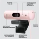 Веб-камера Logitech Brio 500 Rose (960-001421) Рожевий - зображення 6