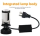 LED Лінзі H4 Super Bright 180W, Flip LED, Arc Optical Beam, 80000LM, 6000K, IP67 (2 шт.) - зображення 6