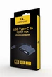 Адаптер USB Type-C Cablexpert - HDMI+VGA (M/F), 0.15 м, Black (A-USB3C-HDMIVGA-01) Чорний - изображение 3