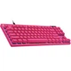 Клавіатура Logitech G PRO X TKL Rapid Magenta (920-013253) ( Рожевий ) - зображення 6