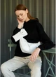 Жіноча сумка Хобо з екошкіри SAMBAG Біла (986030813) - зображення 7