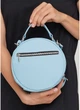 Женская сумка кроссбоди через плечо из экокожи SAMBAG Голубая (9800201020) - изображение 7