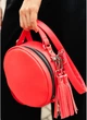 Женская сумка кроссбоди через плечо из экокожи SAMBAG Красная (9430201020) - изображение 4