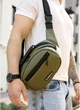 Мужская сумка через плечо из экокожи SAMBAG Хаки (9500301017) - изображение 9