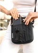 Женская тканевая сумка мессенджер через плечо SAMBAG Черная (903017617) - изображение 9