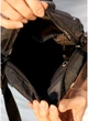 Женская тканевая сумка мессенджер через плечо SAMBAG Черная (903017617) - изображение 10