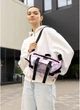 Велика тканинна жіноча поясна сумка бананка SAMBAG принт Blush Drops (1121038721) - зображення 2