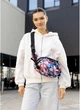 Женская тканевая сумка через плечо SAMBAG принт Flowers (10950301517) - изображение 8