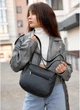 Женская сумка кроссбоди из экокожи SAMBAG Черная (927024720) - изображение 6