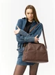 Женская спортивная сумка с карманами SAMBAG Шоколадная (10580371625) - изображение 1
