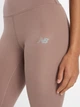 Спортивные леггинсы для фитнеса женские New Balance NB Harmony WP51112EAS L Светло-коричневые (198686041582) - изображение 6