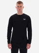 Лонгслів чоловічий Reebok Enzo Small Logo Crew 100240835 2XL Чорний (1200175432630) - зображення 1