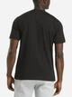Футболка бавовняна довга чоловіча Reebok Chad Big Logo Crew Neck Ss 100240897 L Чорна (1200175463894) - зображення 2