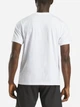 Koszulka męska bawełniana Reebok Chad Big Logo Crew Neck Ss 100240898 L Biała (1200175464471) - obraz 2