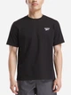Koszulka męska bawełniana Reebok Cody Small Logo Crew Neck S 100240910 M Czarna (1200175470762) - obraz 1