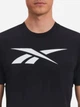 Футболка спортивна довга чоловіча Reebok Jimmy Vector Standar 100242102 L Чорна (1200175851325) - зображення 4